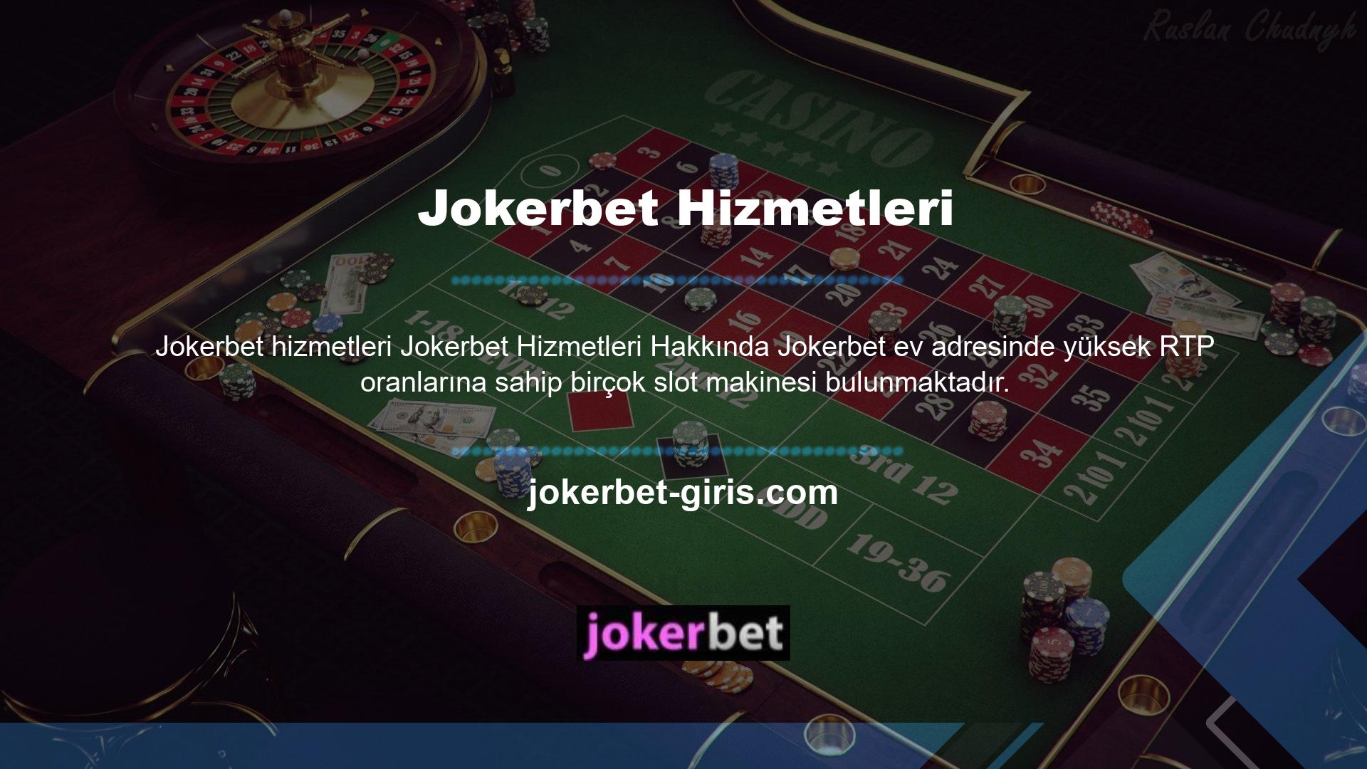 Jokerbet web sitesi her bütçeden oyuncuya hitap edecek geniş bir yelpazede canlı casino masaları sunmaktadır