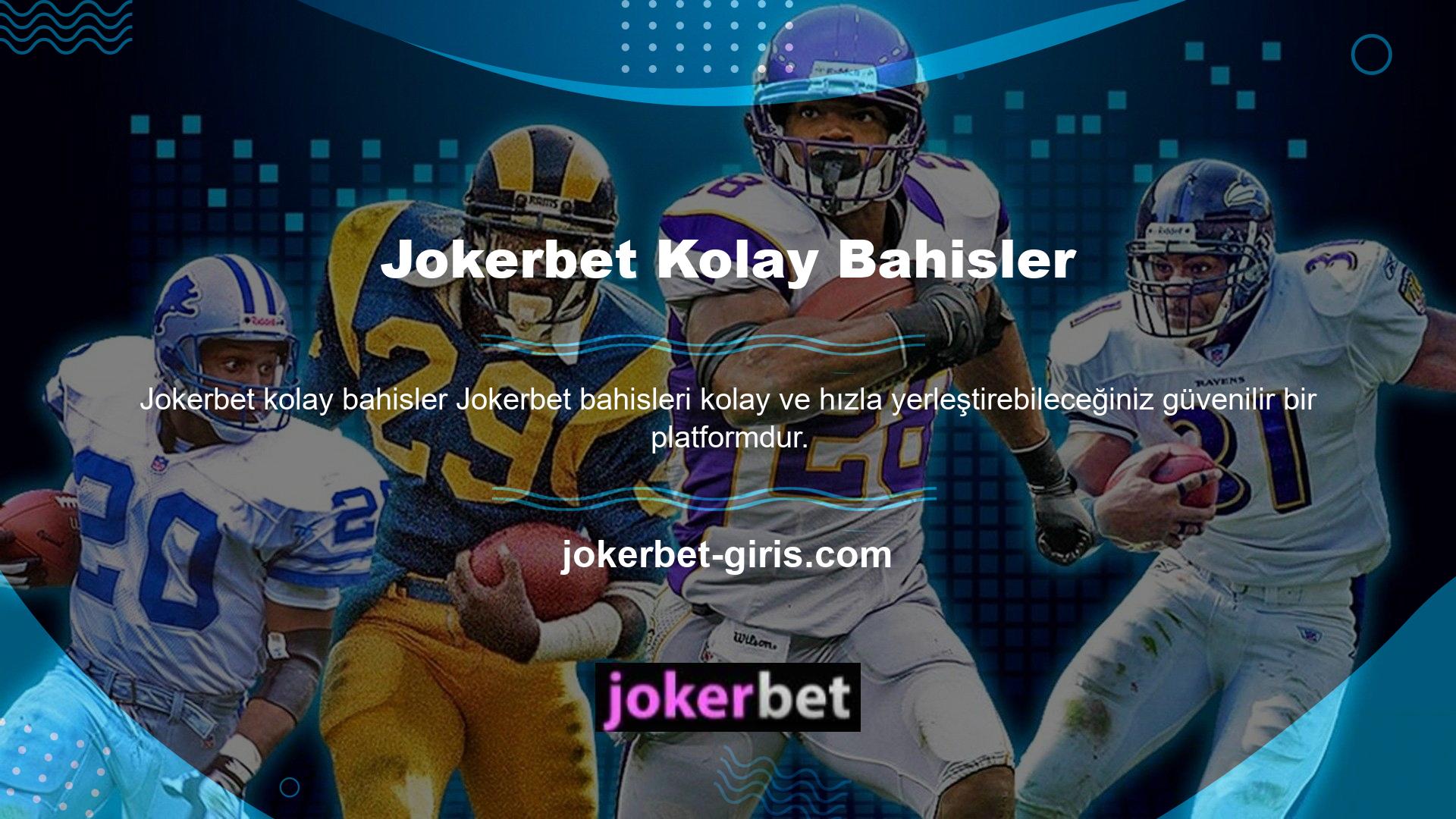 Sistemimiz bahisleri herkes için hızlı ve kolay hale getirmek için tasarlanmıştır