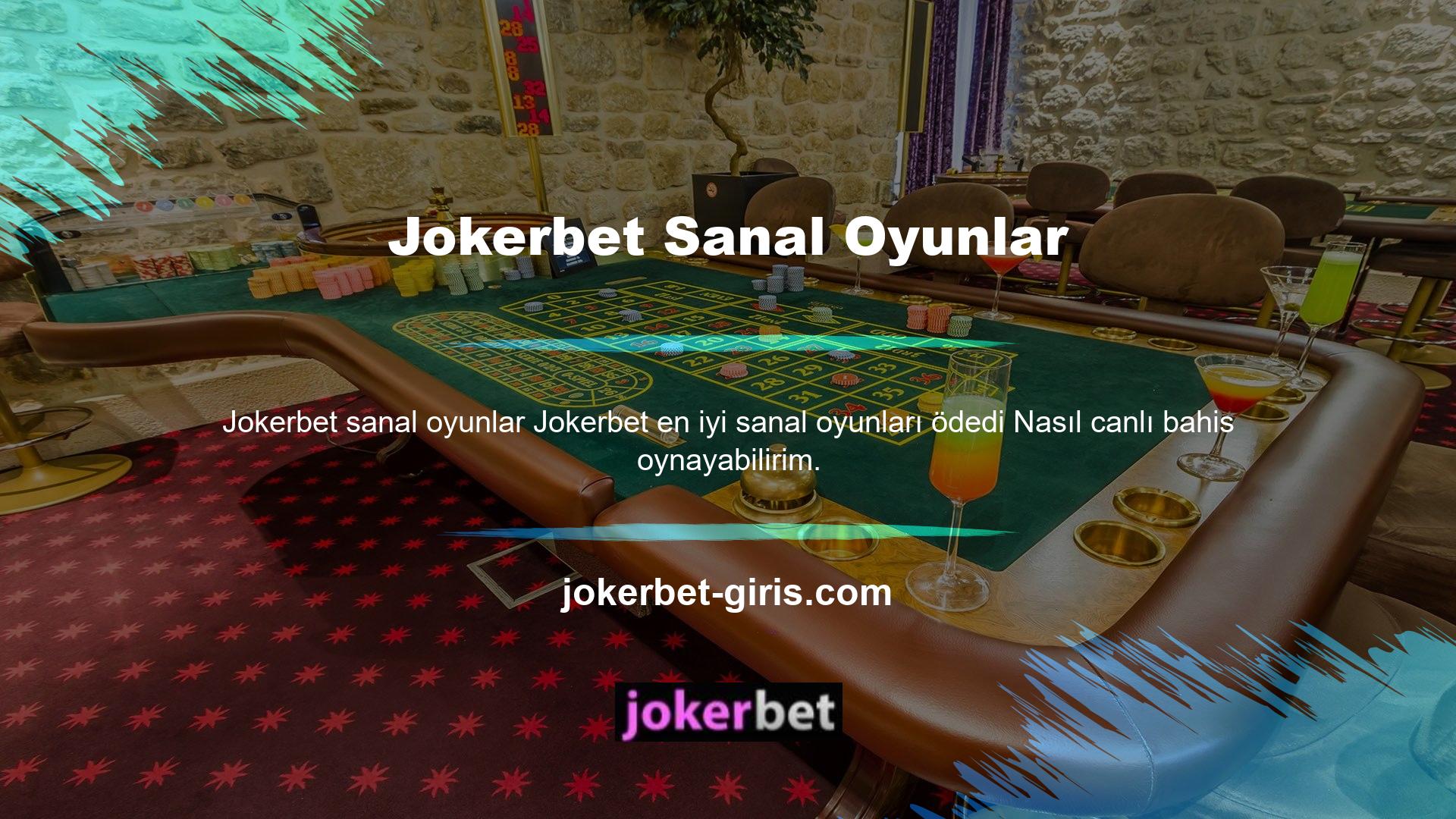 Bugün hepsi sanal casino hizmetleri sunan yüzlerce casino sitesi var